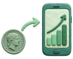 Economic indicators dashboard showing decades of data