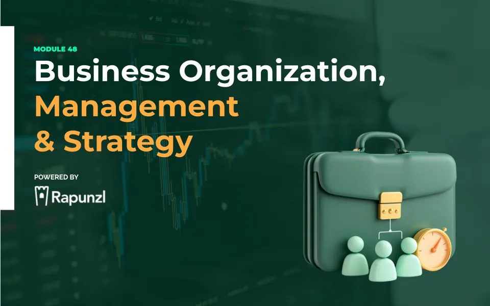Business Organization, Management & Strategy module cover