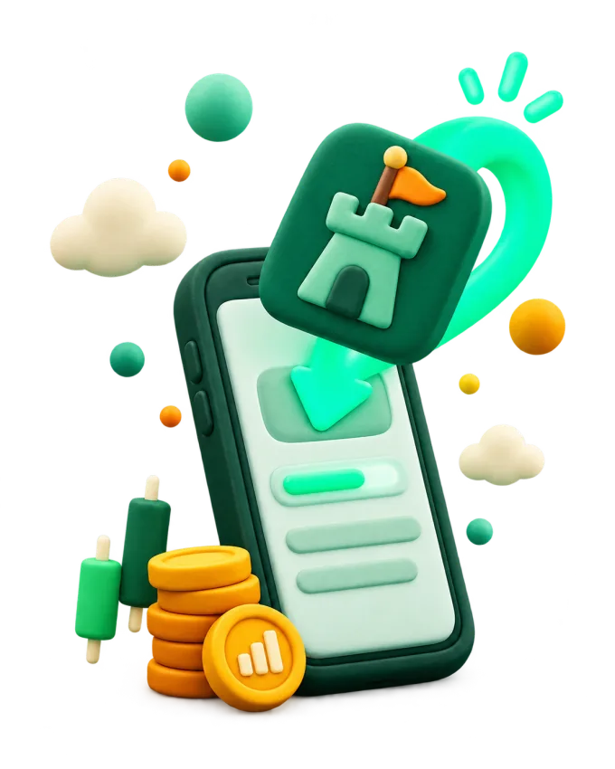 Rapunzl app download screen on a phone