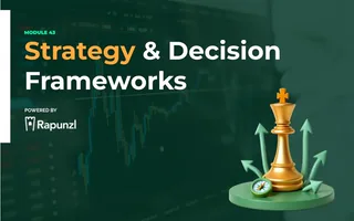 Strategy & Decision-Making Frameworks — Rapunzl curriculum module cover