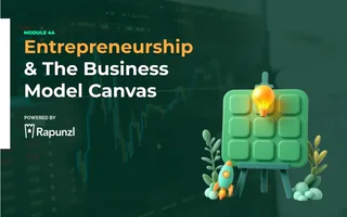 Entrepreneurship & The Business Model Canvas — Rapunzl curriculum module cover